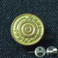 jeans round buttons , metal copper buttons with different style